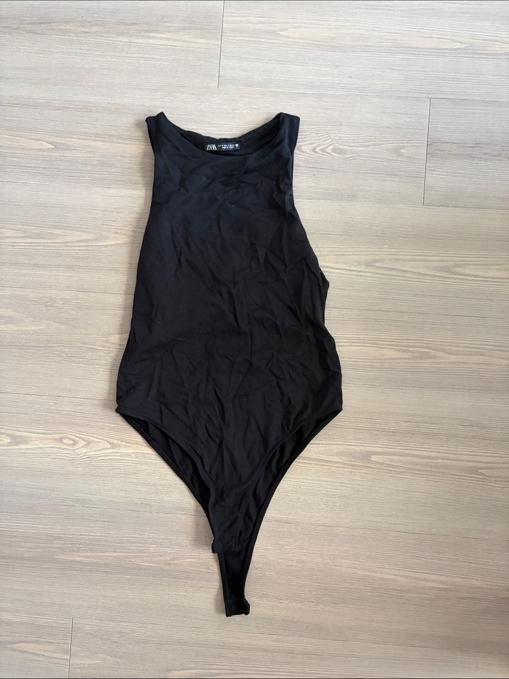 Zara black bodysuit